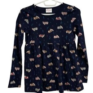 HANNA ANDERSON Girls Bunny Long Sleeve Tee Shirt NEW Size 10